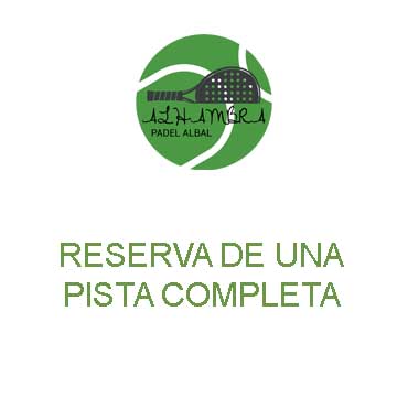 Reserva de Pista Completa